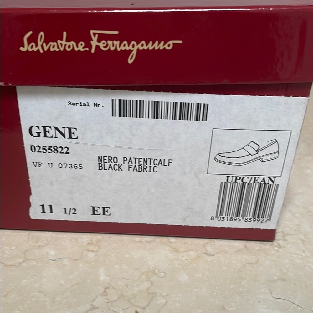 Salvatore Ferragamo Black Loafers